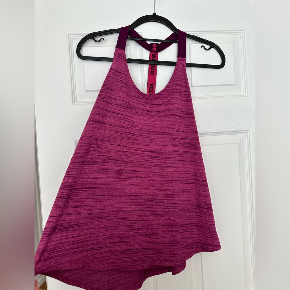 Nike Dri fit Purple marled tank EUC